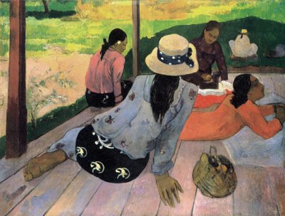 La siesta de Paul Gauguin